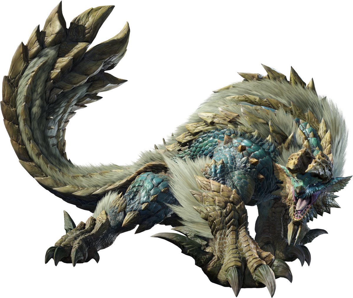 Renders for the new monsters of Monster Hunter Rise!