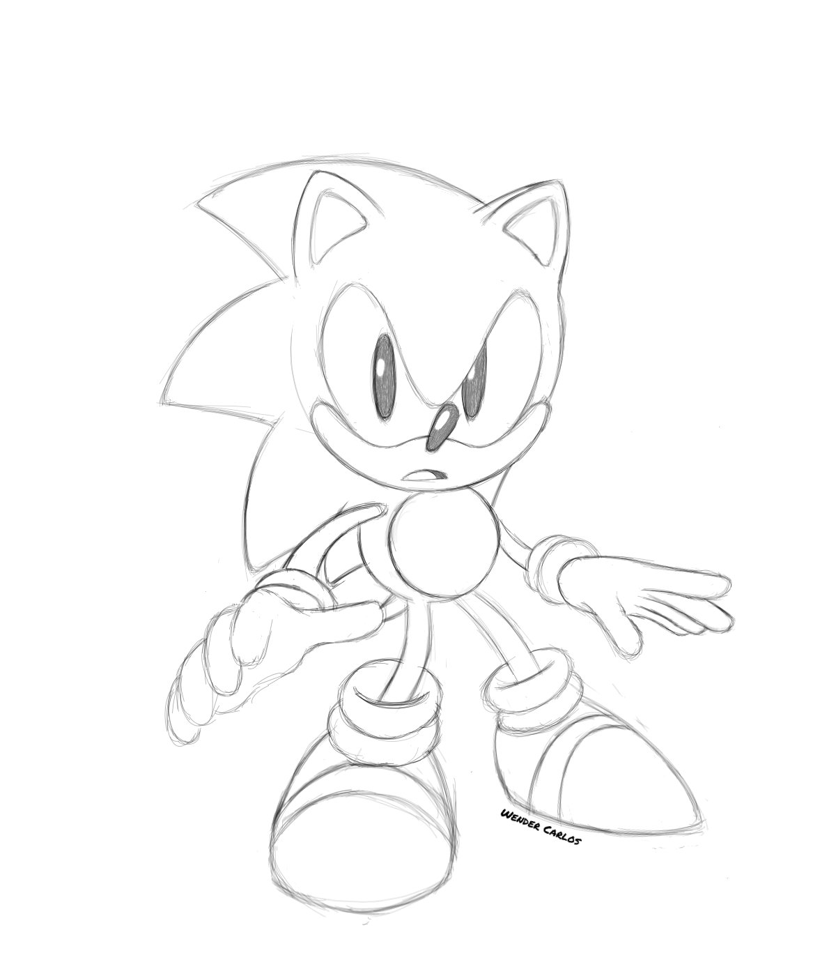 Classic sonic  Classic sonic, Sonic, Sonic fan art