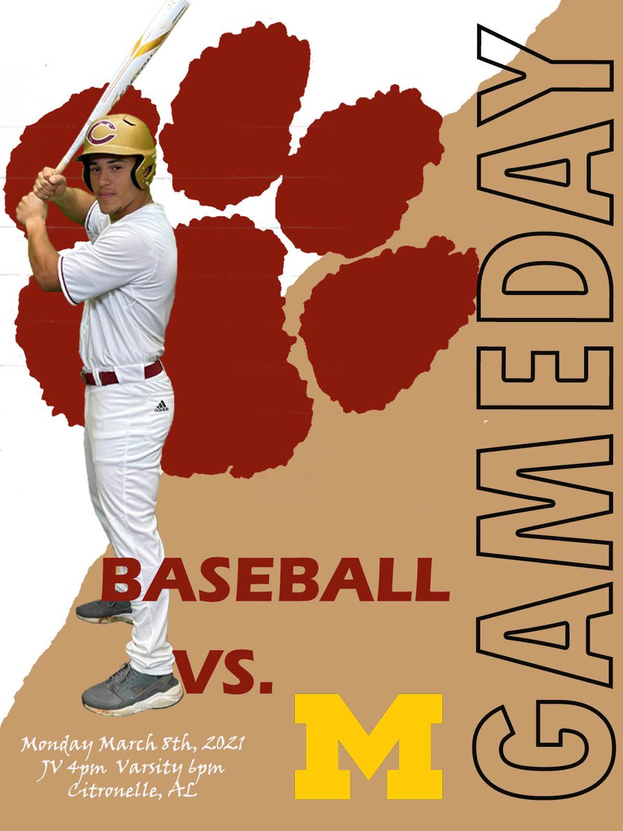 Back at home for a JV/Varsity double dip vs Murphy. JV 1st pitch 4:00 with varsity to follow at 6:00.