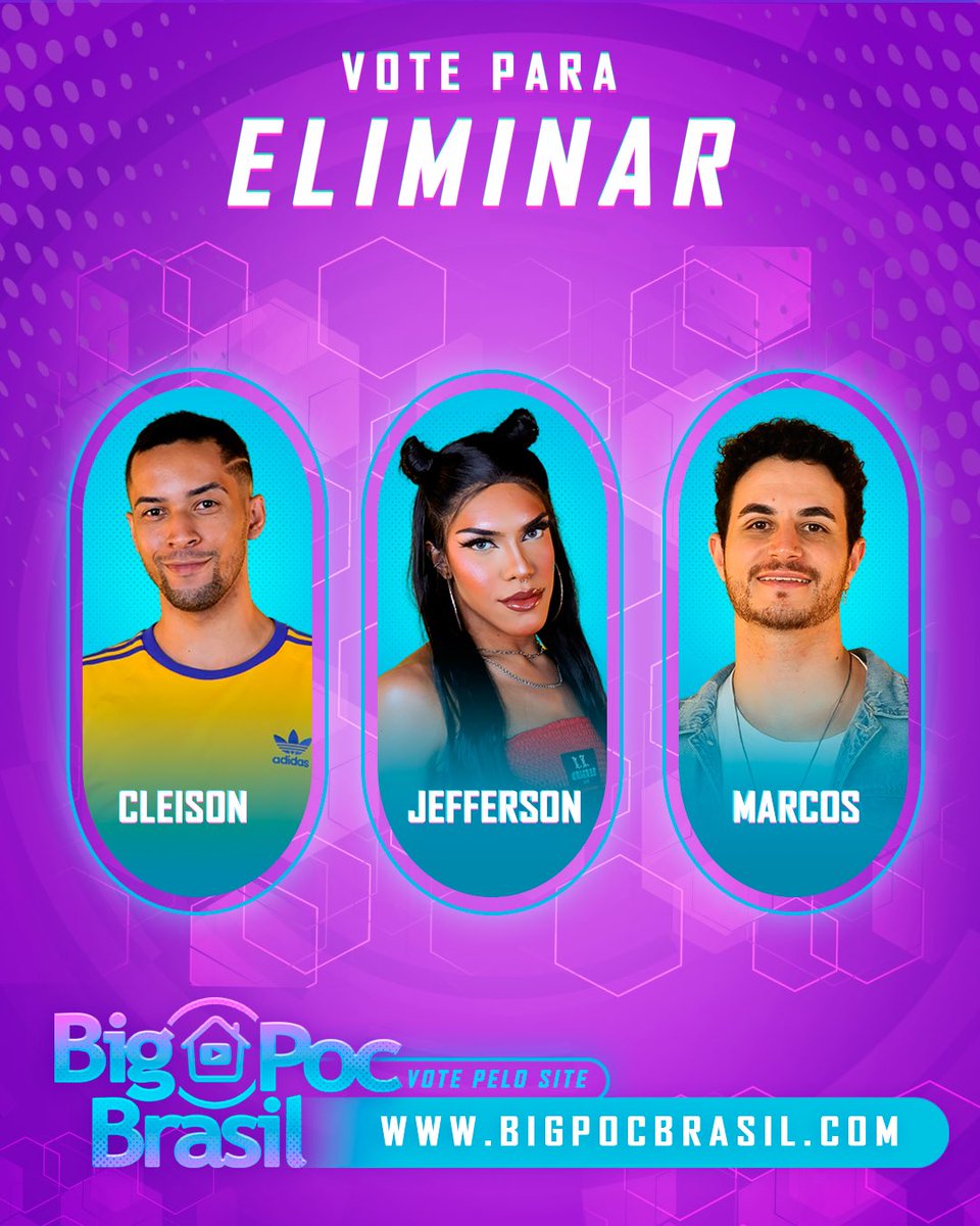 mansaodaspocs's tweet photo. Bom dia Pocs! Hoje é noite de eliminação, quem vai dar adeus a competição?
Vote em quem você quer eliminar! #BigPocBrasil
→ https://t.co/91tQ0gXJPH https://t.co/gefptOzy56