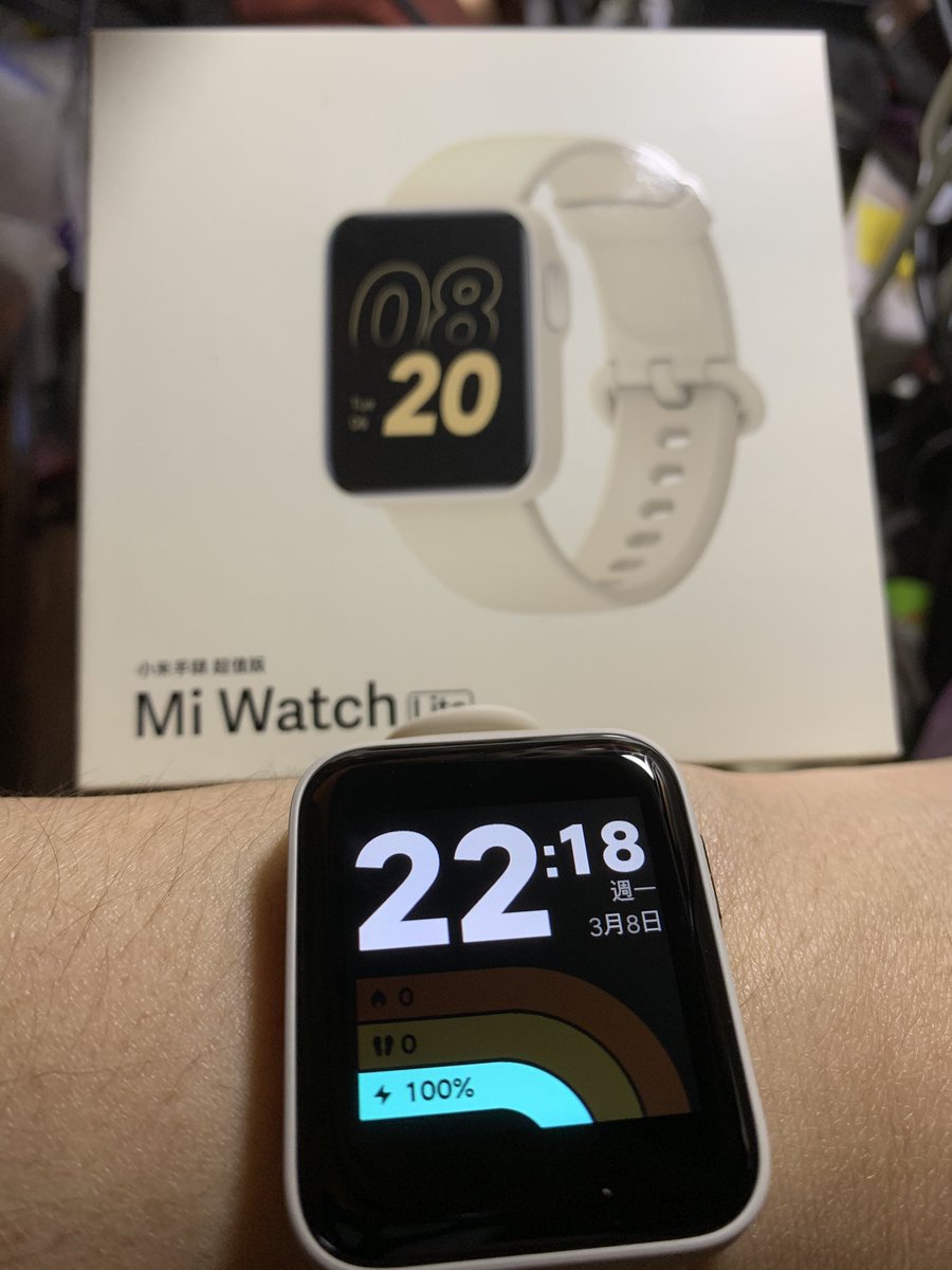 zirosou's tweet photo. こっちの方がGPSトラッキングが良いと聞いて、、なんか血迷ったw #miwatchlite #wimatch #小米 https://t.co/kTFgSJmd4c
