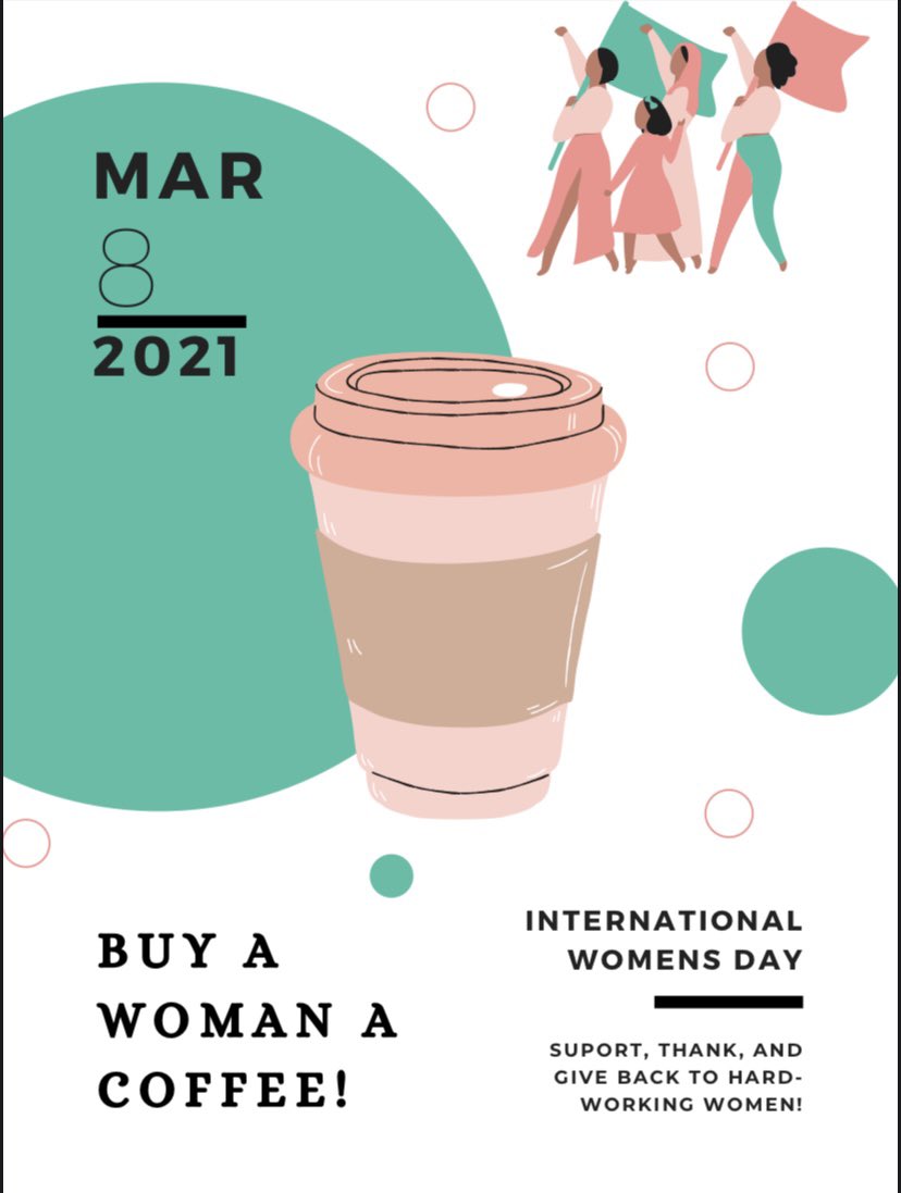 Happy International Women’s Day! Take today to celebrate the impact that women have made in your life and throughout history, and then keep that same energy and respect every day after!