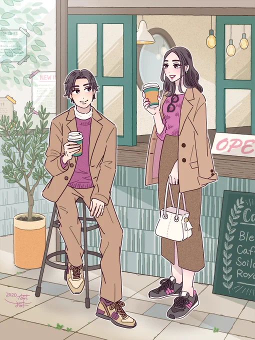 #どこかの誰かに刺さればそれで良い 
ジャケットコーデと青が好きなんだな～という気付き 