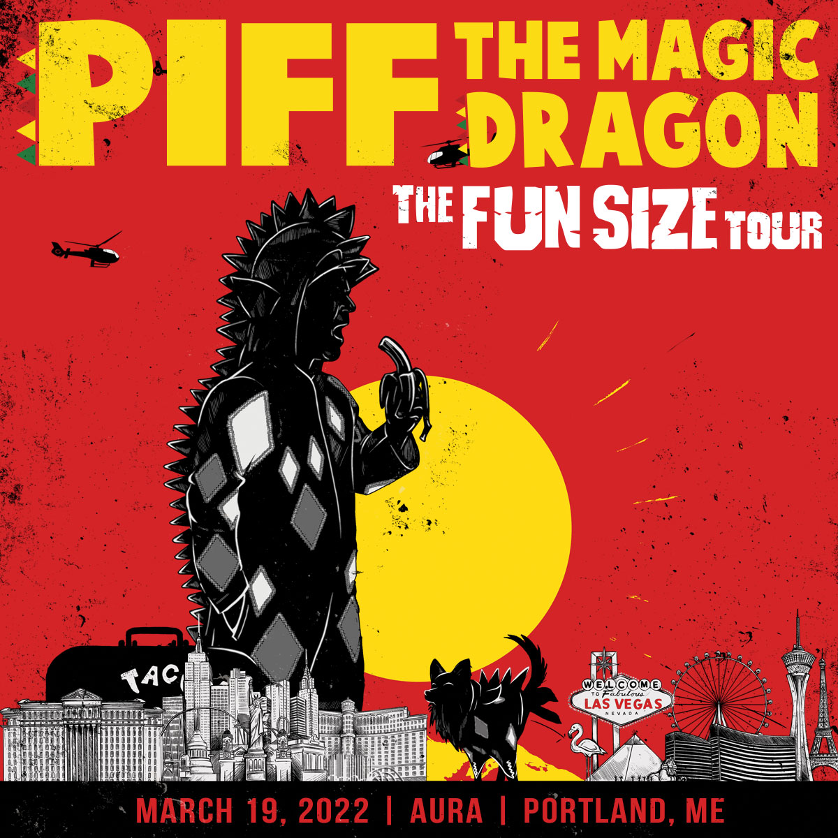 AuraMaine (@auramaine) on Twitter photo SHOW UPDATE :: Our <a href="/thepiff/">Piff the Magic Dragon</a> shows at AURA are rescheduled to Sat, March 19, 2022. Ticket holders for the to the original shows, your ticket will be good for the newly rescheduled show date. Thank you for your understanding and we look forward to seeing you at the show! SHOW UPDATE :: Our <a href="/thepiff/">Piff the Magic Dragon</a> shows at AURA are rescheduled to Sat, March 19, 2022. Ticket holders for the to the original shows, your ticket will be good for the newly rescheduled show date. Thank you for your understanding and we look forward to seeing you at the show!