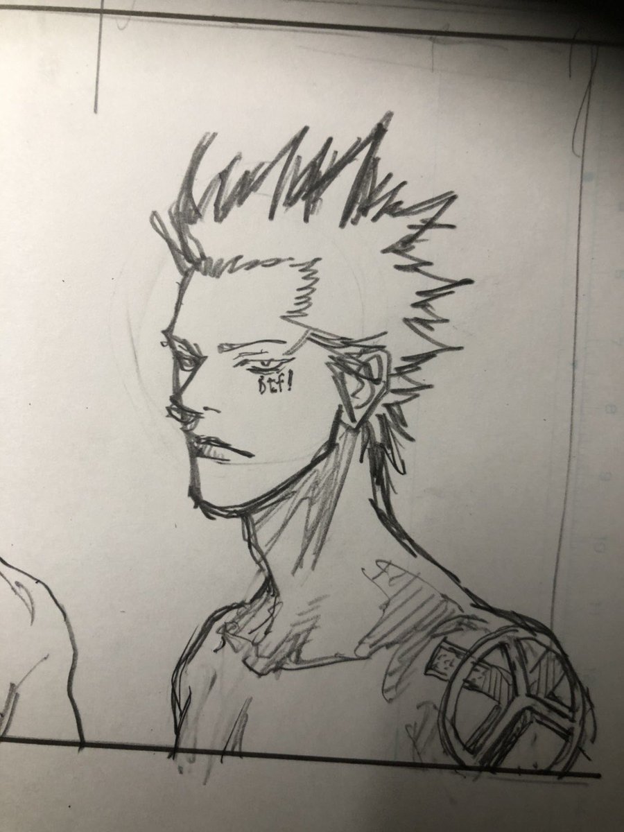 今、『セブン⭐️スター』シリーズに出てくる 市川雷三 というキャラクターを描いてます

このキャラを描いてるとなぜかいつもテンションが上がります 笑 