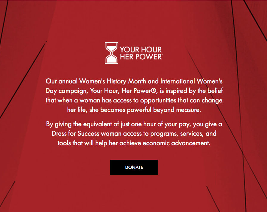 #InternationalWomensDay2021 is a highlight in our worldwide campaign #YourHourHerPower. A donation of an hour of your pay can give access to opportunities beyond measure yourhourherpower.org