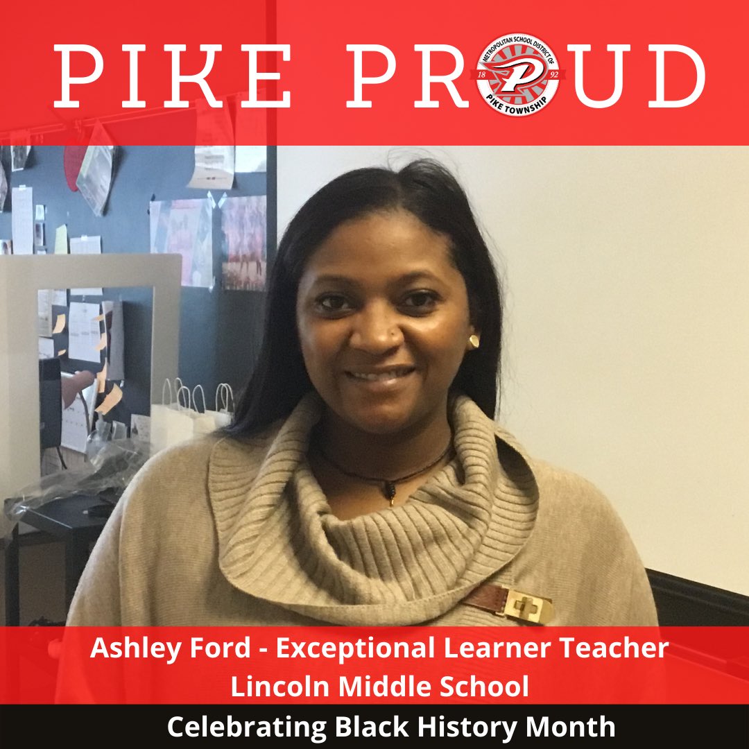 Celebrating <a href="/PikeSchools/">Pike Twnshp Schools</a> family!
Miss Ford has served at LMS for the past 2 years.  She advocates for her scholars and sets high expectations.
#CelebratingOurOwnBlackHistory #PikeProud #PikeFamily