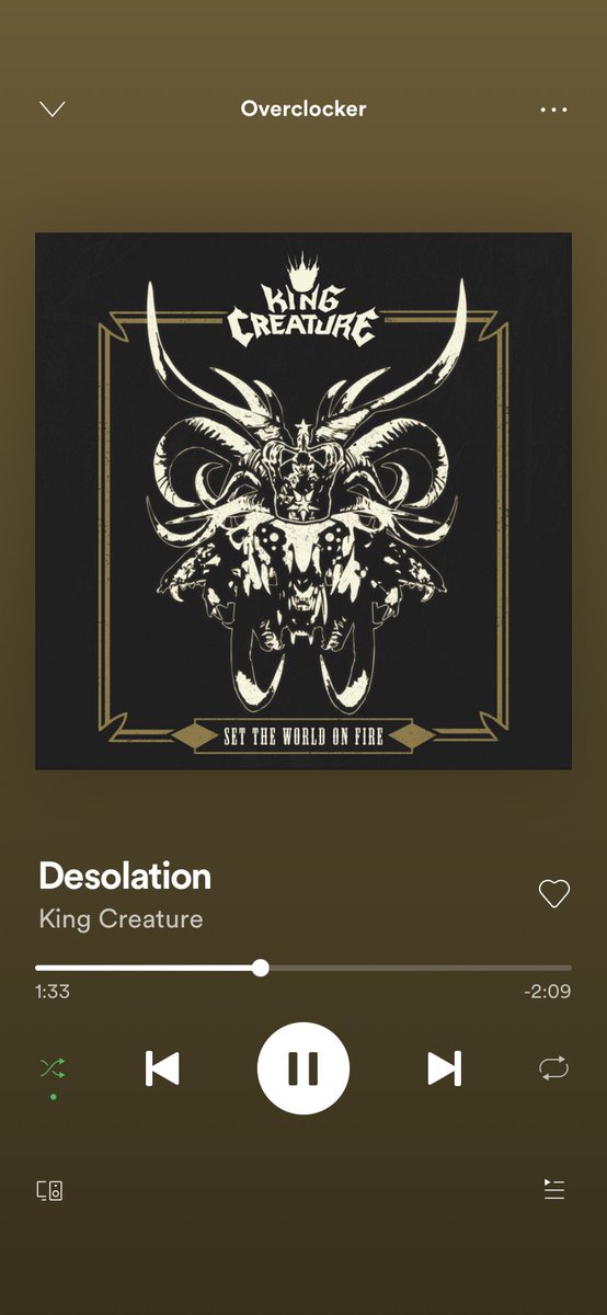This is bloody good @KingCreature1