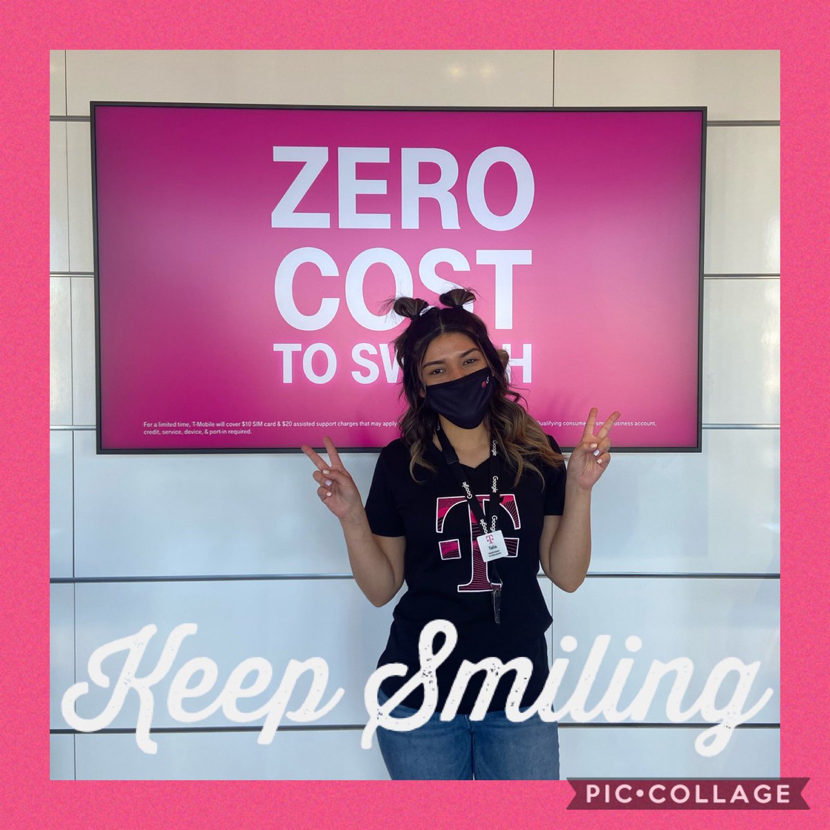 How we #MagentaMax 😁 first switcher in New Mexico West with Zero Cost to Switch! #KeepSmiling #ALLIN #WeWontStop