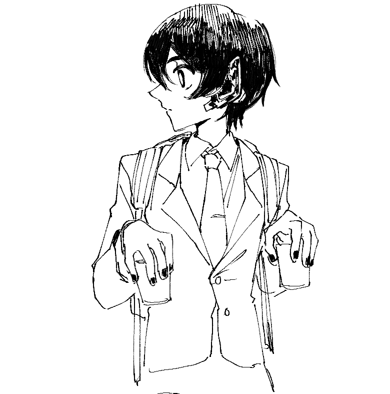 oc sketches while working on comms 