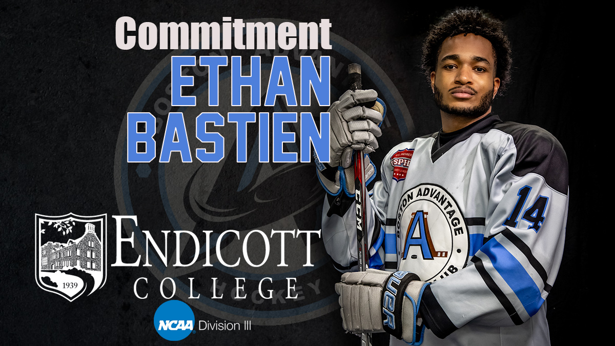 COMMITTED!

Congratulations to <a href="/USPHL/">USPHL</a> NCDC player Ethan Bastien on his commitment to continue his educational journey and collegiate hockey career at <a href="/EndicottCollege/">Endicott College</a>  <a href="/ECGulls/">Endicott Athletics</a>