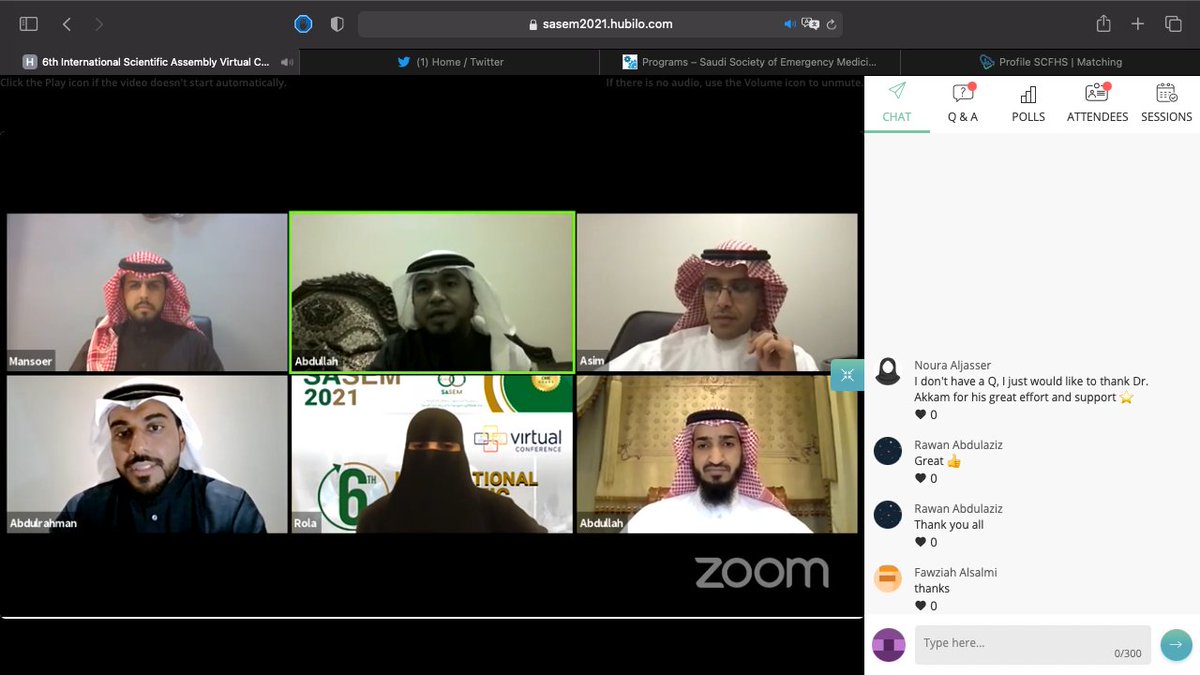 ibrahimaljabr's tweet image. #SASEM2021 Last session Q&amp;amp;A, we hope to see all of you next year 2022 , thanks to all speakers in theses two days