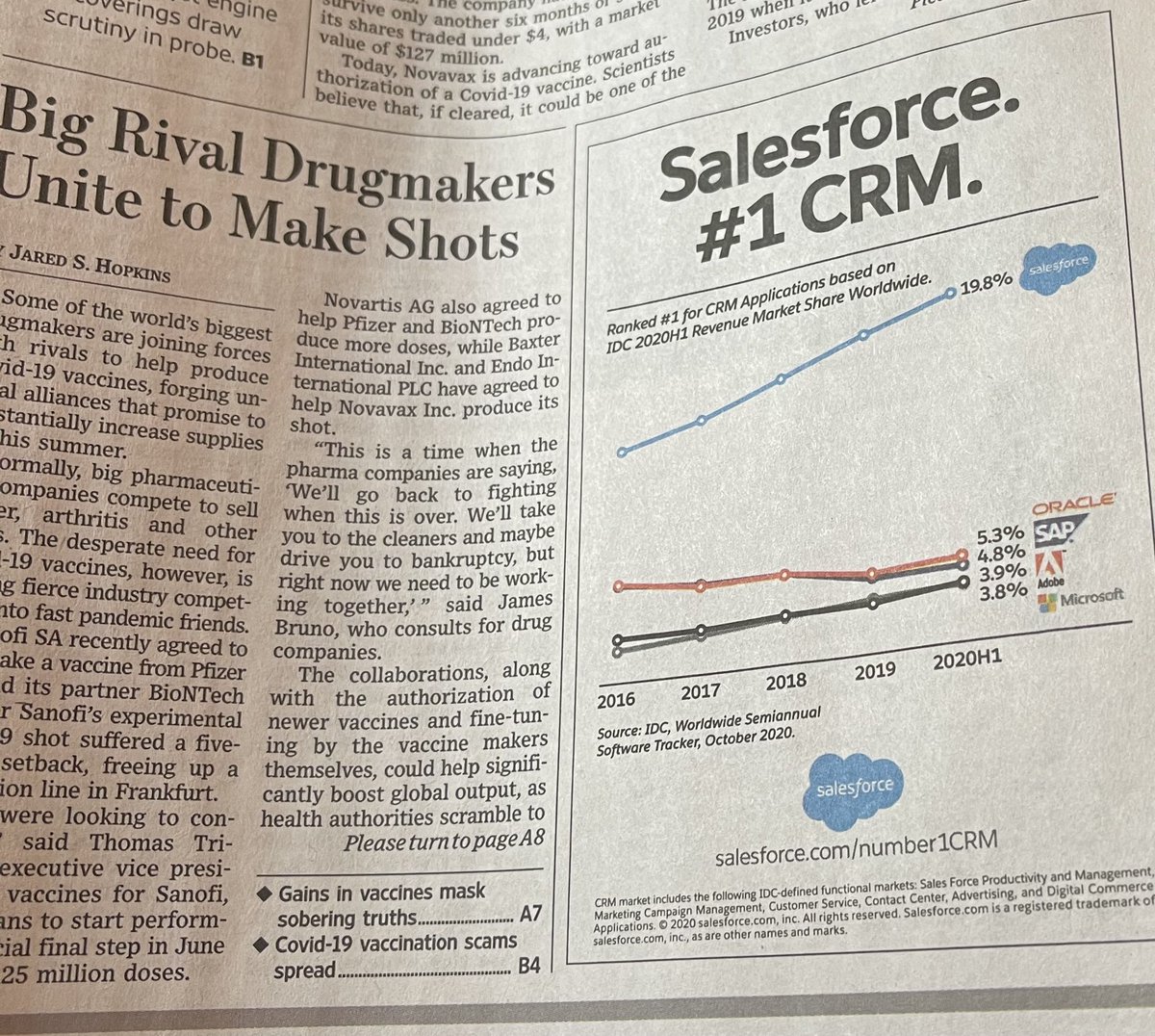 I’m at the San Fancisco Salesforce Ohana Floor!  I wish my Ohana was with me!  I can’t wait for a family reunion.  I miss everyone. ❤️
