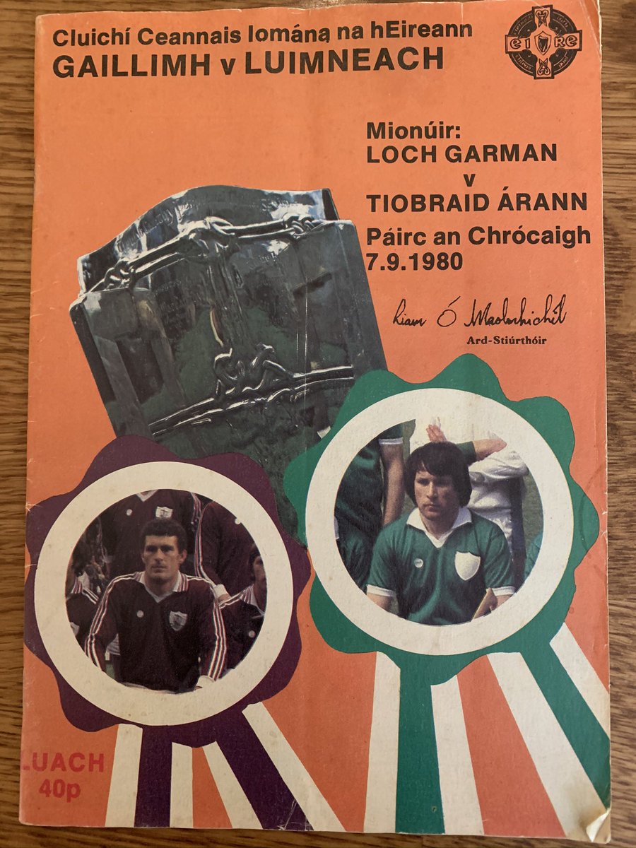 Carrigmeal's tweet photo. @Shane45935970 @UnOfficialGaa @whelain @EoinMcDonagh79 @CormicanAdrian A prized possession! https://t.co/G8yB5KqsHH