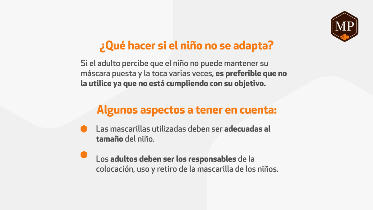 MPersonalizada's tweet photo. ¿A partir de qué edad se recomienda el uso de mascarilla en niños? ¿En qué casos está indicado su uso? ¿Y en qué casos no? 🤔

👉 Conocé todas las recomendaciones del @MSPUruguay.

¡Estamos para cuidarte!

#MascarillaenNiños #recomendaciones #MPtecuida https://t.co/j3ernS8ZGJ