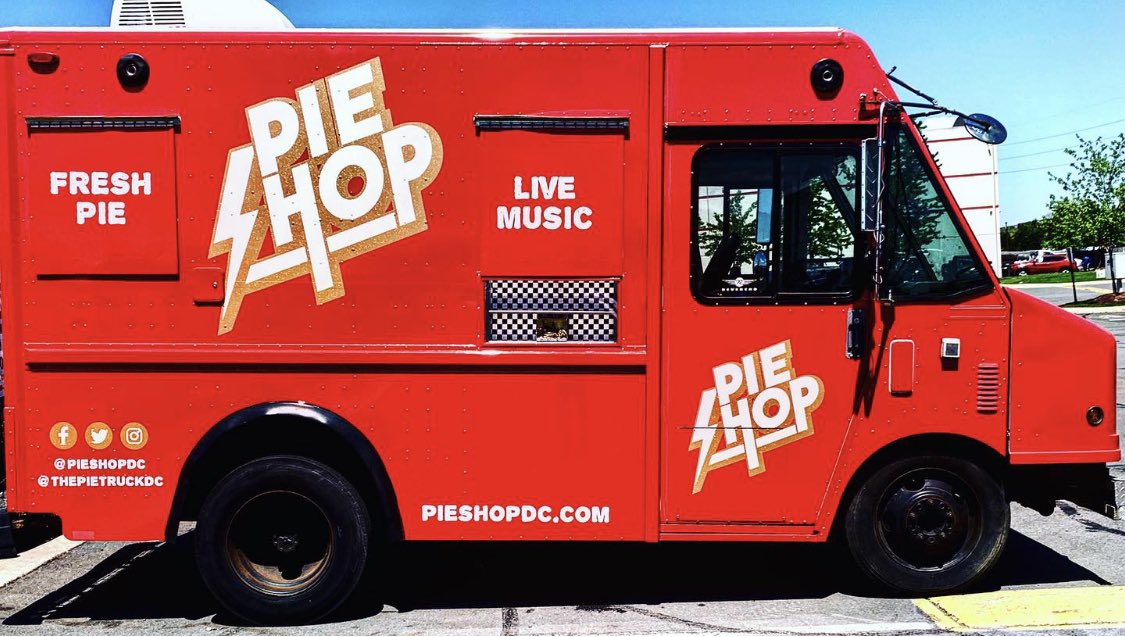 <a href="/ThePieTruckDC/">ThePieTruck</a> will be at Pine Crest Elementary 201 Woodmoor Drive, Silver Spring MD- TOMORROW at 4:30pm! We will have whole pies and slices available for purchase at the truck. See y’all then!
#supportlocal #supportsmallbusiness #pie #foodtruck