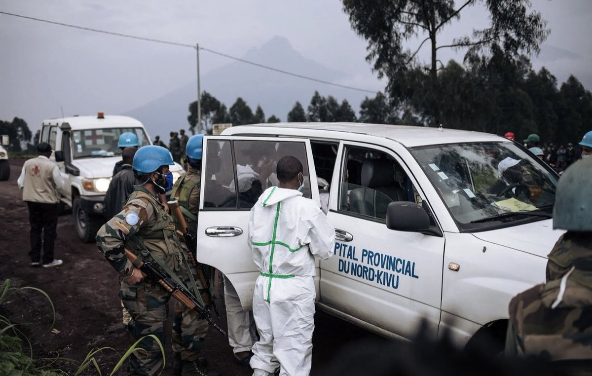 Wearecongo1's tweet photo. The Italian ambassador of DR CONGO was sadly killed in a kidnap attempt in the eastern part of Congo, Goma. 
He was on his way to visit a world food program project to feed school children when rebels opened fire and killed him alongside his bodyguard and driver. https://t.co/1CVQHt060T