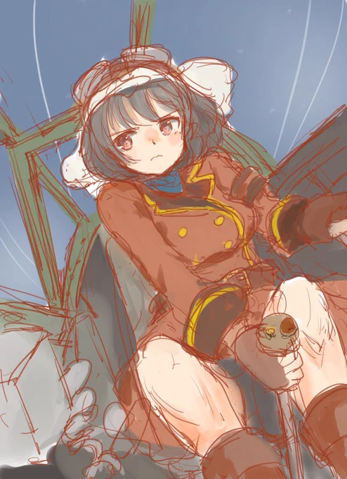 #コトブキ 完全版が届いたので最近のコトブキ絵など。 