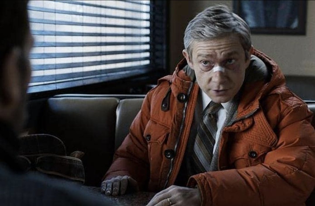 Picollo1979's tweet photo. Fargo: Season 1 - ☆☆☆☆
#Fargo #BillyBobThornton #AllisonTolman #ColinHanks #MartinFreeman #BobOdenkirk #KeithCarradine #JoeyKing #AdamGoldberg #RussellHarvard #OliverPlatt #KateWalsh #GlennHowerton #NoahHawley #NetflixBrasil #Series2021 @NetflixBrasil https://t.co/TVd95HlF6y