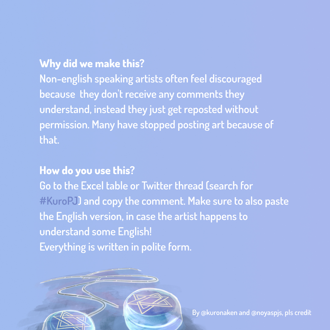 noyaspjs's tweet photo. Here is a thread of compliments for artists in Korean, Japanese and Chinese that you can copy paste! Give some love back to your favorite creators :) written by #kuropj <3 https://t.co/hVZWZl4Dit