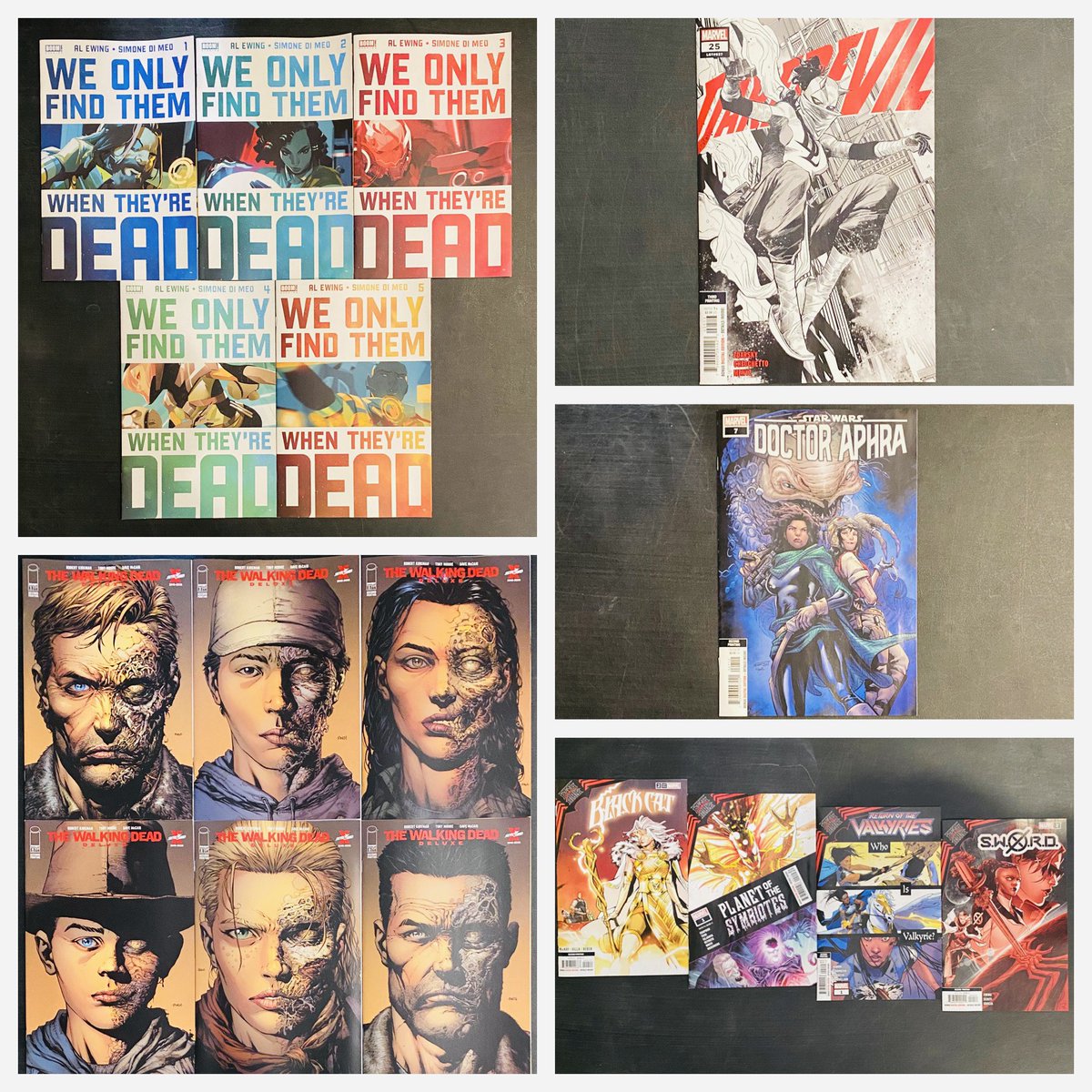 CrossroadComics's tweet photo. 🎉Good news- it’s Wednesday &amp; we know what time it is! Time to check out this week's featured NEW Comic Book Day releases!🎊 
💛Thank you ALL for your continued support!
#ncbd #newcomicbookday #wednesday #comic #comicbooks #newrelease #crossroadcomics #southjersey #pitmannj #lcs https://t.co/UZnRMAJwhT