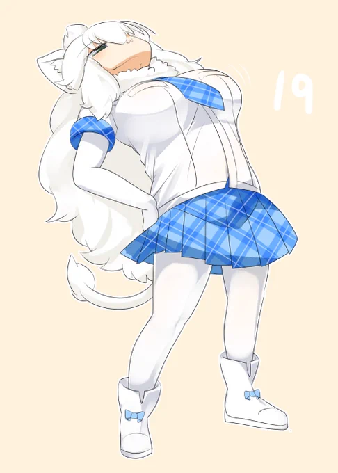ホワイトライオンちゃん19日目 