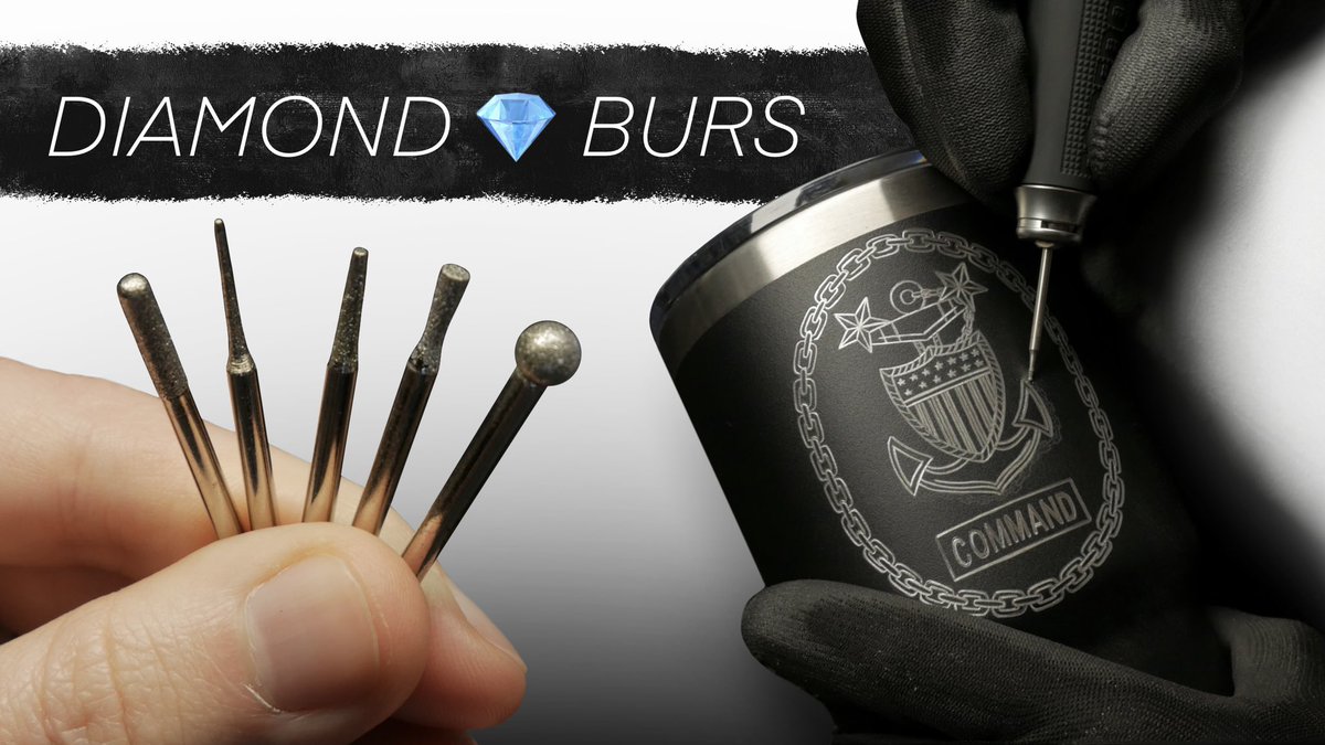TriadoEngraving's tweet photo. Using 💎 Diamond Burs to Engrave Stainless Steel water bottles https://t.co/9AjXuWulfD

#triadocustomengraving #engraving #waterbottle https://t.co/zPPnAXEb1p