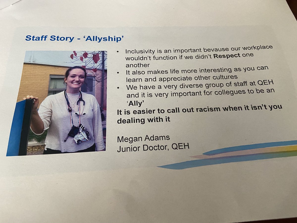 CarolineShaw33's tweet photo. Great start to our #BAEME network @TeamQEH - Respect one another https://t.co/nieMkeHRQO
