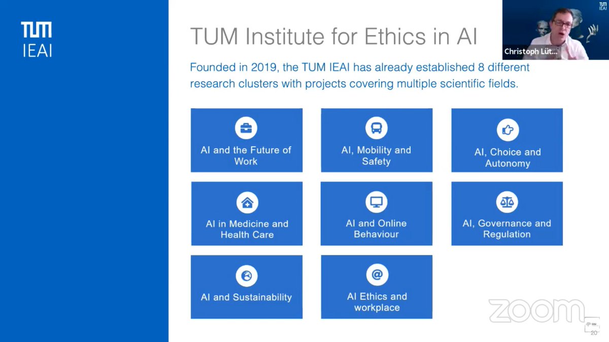 IEAITUM's tweet photo. "AI Ethics: The challenges and opportunities the lie ahead"
Learn more about the #IEAI Research Clusters: https://t.co/6veeLzm79m
#AI #ArtificialIntelligence #AIEthics #IEAI #I2AI https://t.co/Wn7DPzmvCu