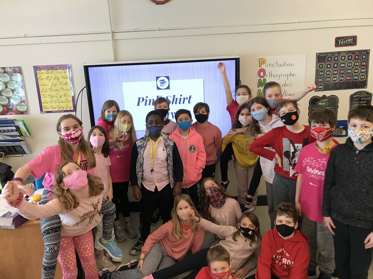 CssCougars's tweet photo. “Kindness is Contagious” and kindness starts with you! How are you kind to yourself? How are you kind to others? Spread your kindness everywhere! #PinkShirtDay2021 #cssengage https://t.co/lsOTs36dTu
