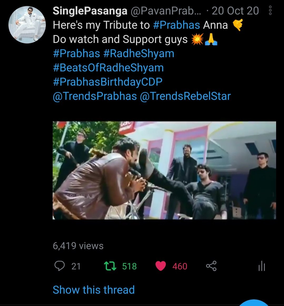 PavanPrabhas111's tweet photo. My Two Beautiful Roses ❤️
#Prabhas @NameisNani 
#RadheShyam #TuckJagadish https://t.co/lhVRmi2mkM