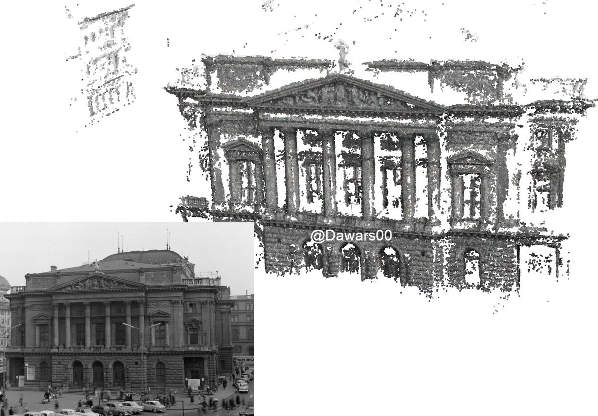 Dawars00's tweet photo. First attempt at reconstructing the Hungarian National Theatre which has been demolished in 1965.
Photos are from @Fortepan #History #culture #culturalheritage #3D #3dscan https://t.co/70m5bZbvWR