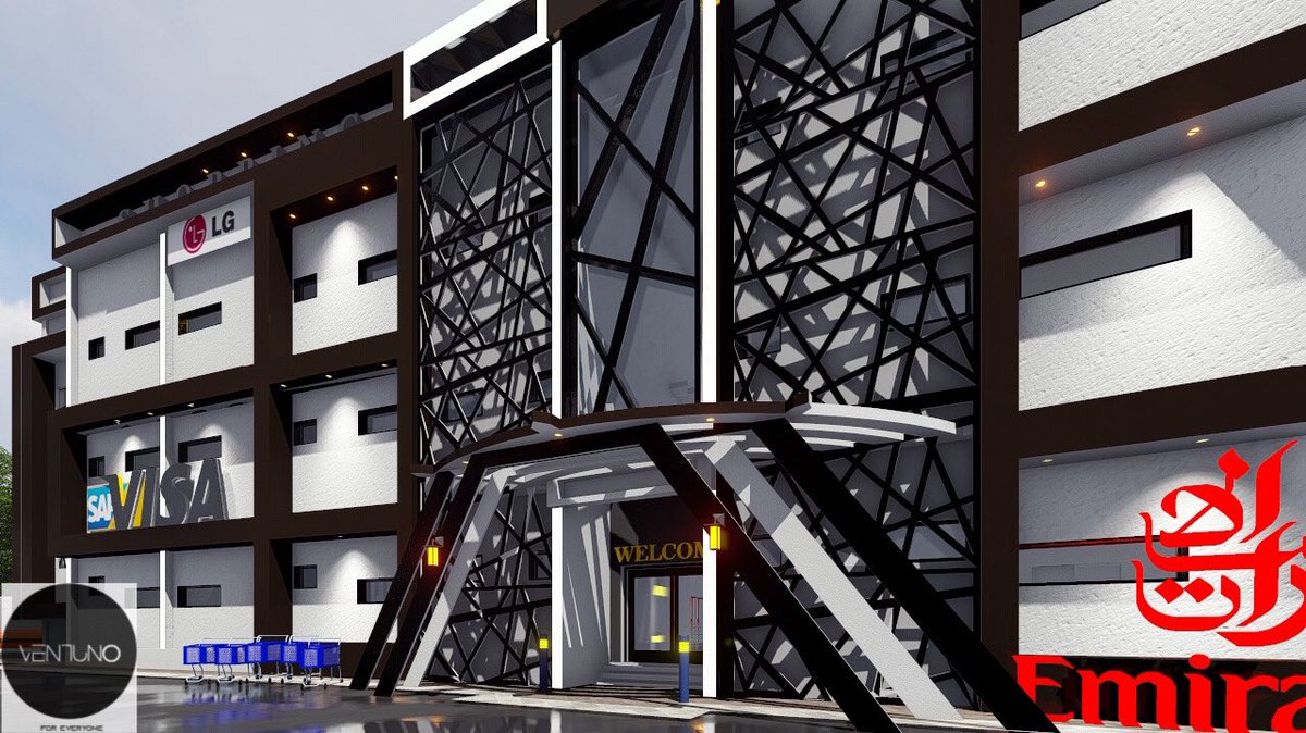 sagiyr's tweet photo. My Proposed 56-Shop Capacity Shopping Complex. In Kaduna, Nigeria. Increase Your Screen Brightness to properly enjoy these views 😌 #Architecture #Shopping https://t.co/WkEcSOriMa
