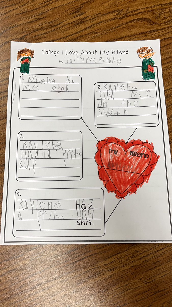 reginanicole22's tweet photo. Valentine writing, things I love about my friend ❤️ https://t.co/Us8xiXKqsI