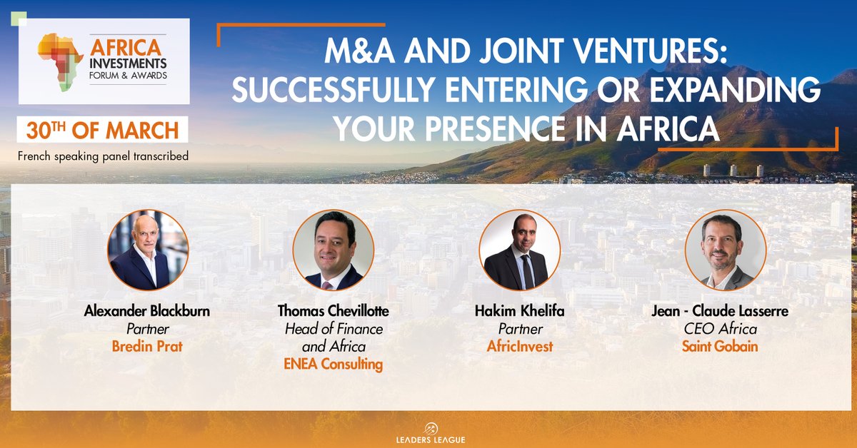 Save the Date: March 30th 2021 - Join AfricInvest Senior Partner Hakim Khelifa, panelist at the Africa Investments Forum & awards Register at: africa-ifa.com #AfricInvest #PrivateEquity #AIFA