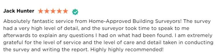 Great review and exactly what we aim for! #buildingsurvey #buildingsurveying #guildford #surrey #london #property #rics