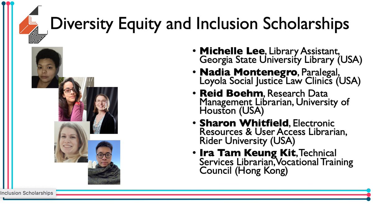 NISOInfo's tweet photo. A warm official welcome to our 15 #NISOPlus21 scholarship winners @compofwool @ChenyueJ Dinesh Pradan @roxadinu Jessica Larsen, Michelle Lee, Nadia Montenegro, Reid Boehm, Sharon Whitfield, Ira Tam Keung Kit, Jihye Lee @JohanssenO @M3LROY Francis Kamanda &amp; Lieke Boerefijn https://t.co/Q7Xv9VAxZe