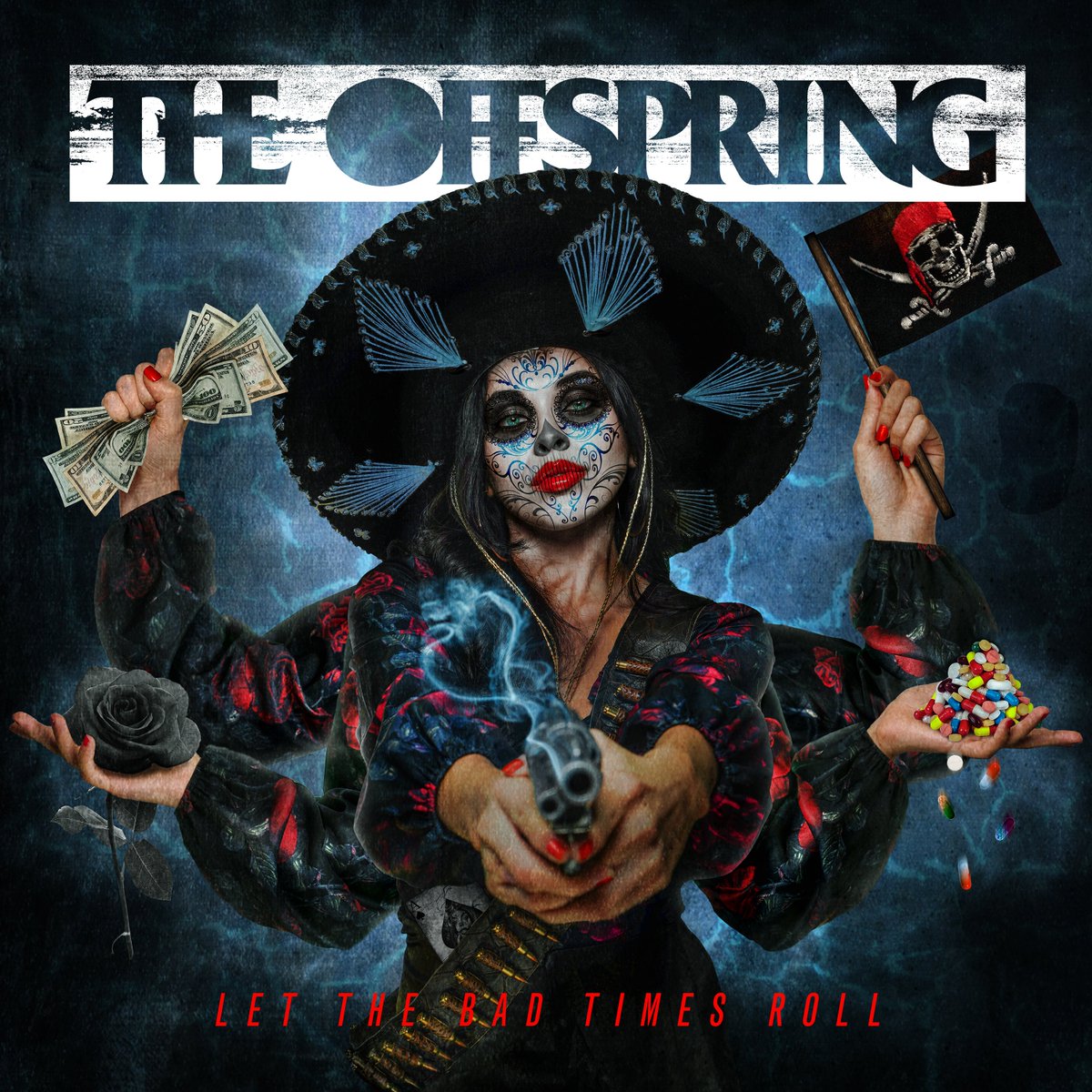 Our tenth studio album 'Let The Bad Times Roll' will be available everywhere on April 16, 2021! That's right, we have a brand new album coming out this year! Pre-Save LET THE BAD TIMES ROLL now at found.ee/OffspringBadTi… 🏴‍☠️ ☠️