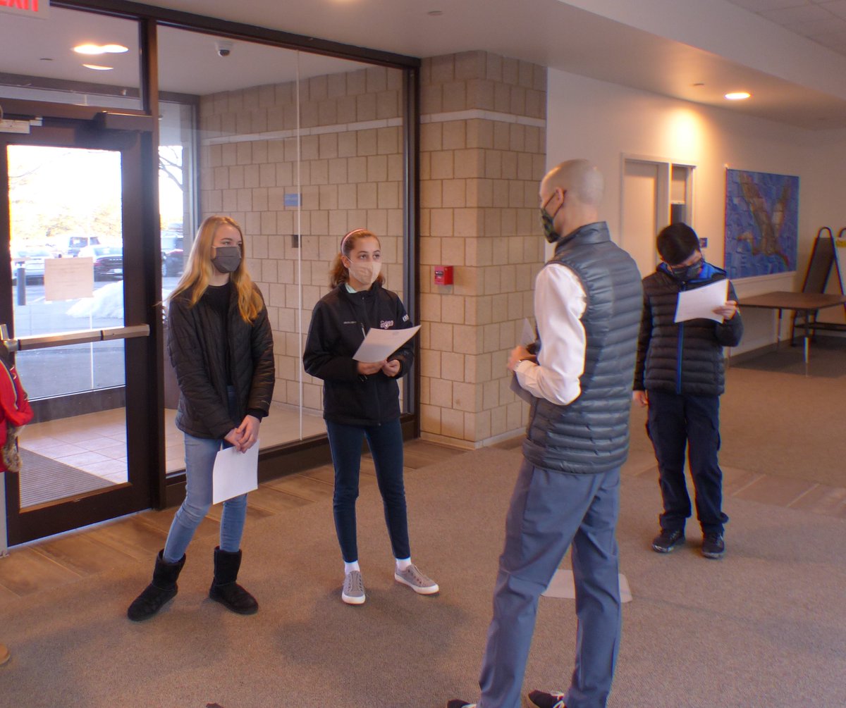 RisingTideCPS's tweet photo. Newly accepted students for the 2021-22 school year, along with two family members, visited Rising Tide throughout the day to take tours of the school, meet school leaders and current students, and gather information about Rising Tide’s programs and community life. https://t.co/nWIgJd83BZ