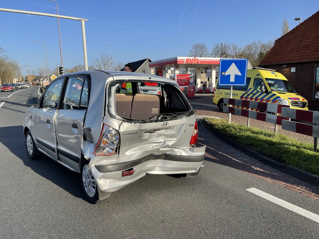 Twee gewonden bij ongeval Beek en Donk . 24 februari 2021.