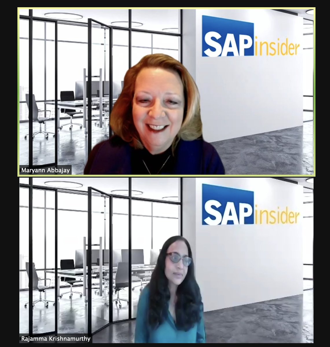 megbear's tweet photo. #ElevateToHXM Rajamma Krishnamurthy and @mabbajay part is the highlight - how @Microsoft managed a successful global implementation during the pandemic. Using #Agile processes (and amazing grit). https://t.co/DMq5mCc6Pm