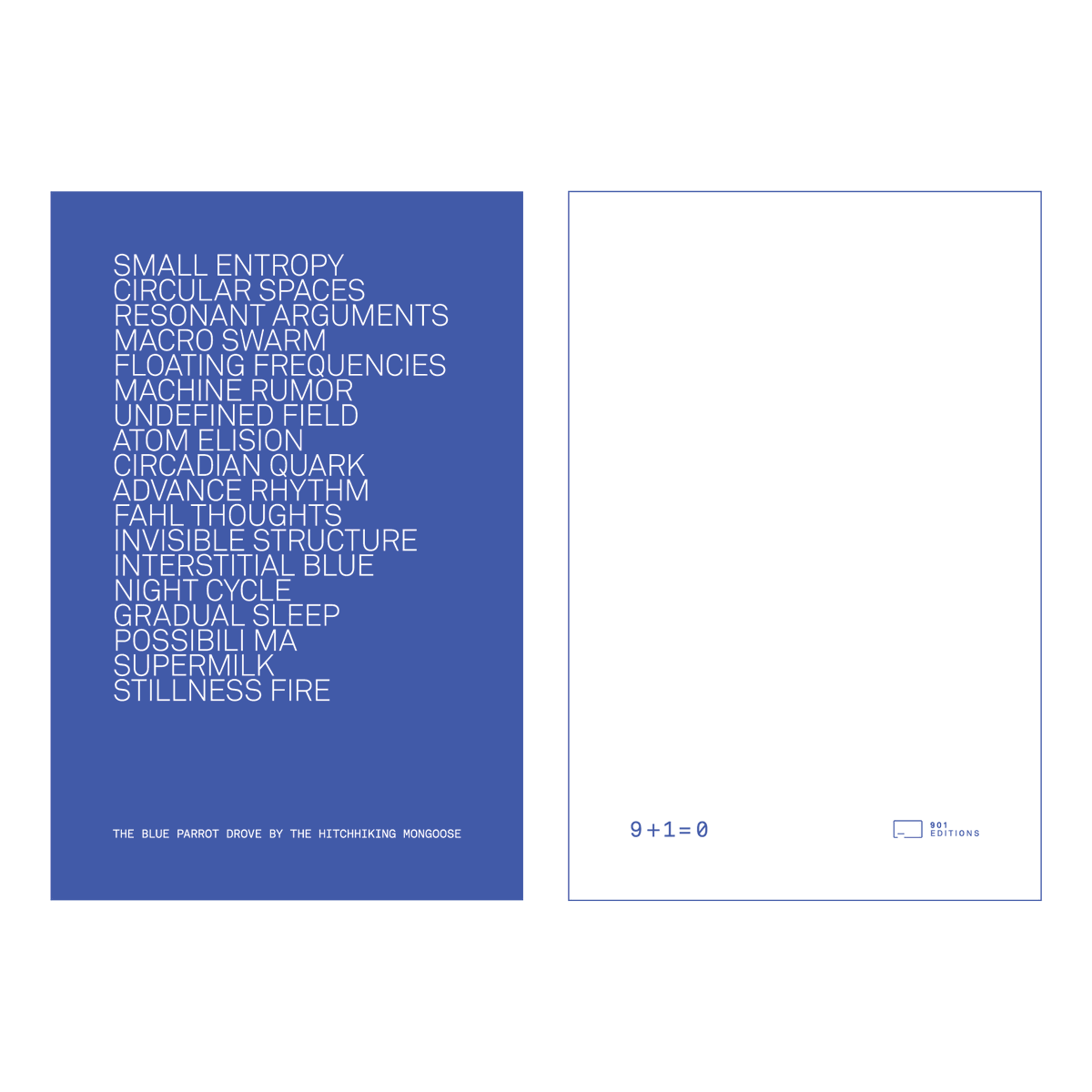 901 Editions tweet media