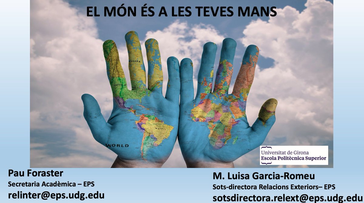 MLuisaGRomeu's tweet photo. Busca el teu talent-Febrer'21 acaba amb la ja tradicional sessió on @EEL_EPS, @UdGCompromis @UdGOcupacio i Rescatadores de talento participen. Gràcies a tots. Pels que encara @UdGPolitecnica  no heu fet el curs, recordeu que el Març, SÍ podeu. Apunteu-vos: https://t.co/jXSyyTb6eA https://t.co/ETWNAOXV9A
