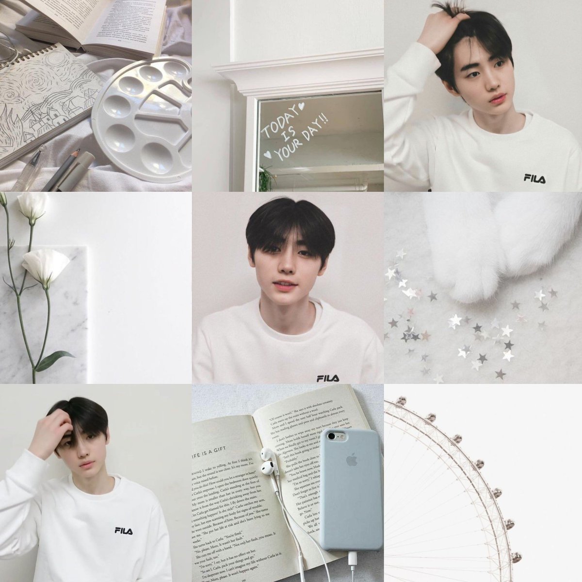 ยังมีคนเล่นปะ ขอหน้าม้าหน่อย แป้กก็ไม่ลบ เจ๋งแจ๋วพอ 
#จะทําaestheticให้คนที่มารี