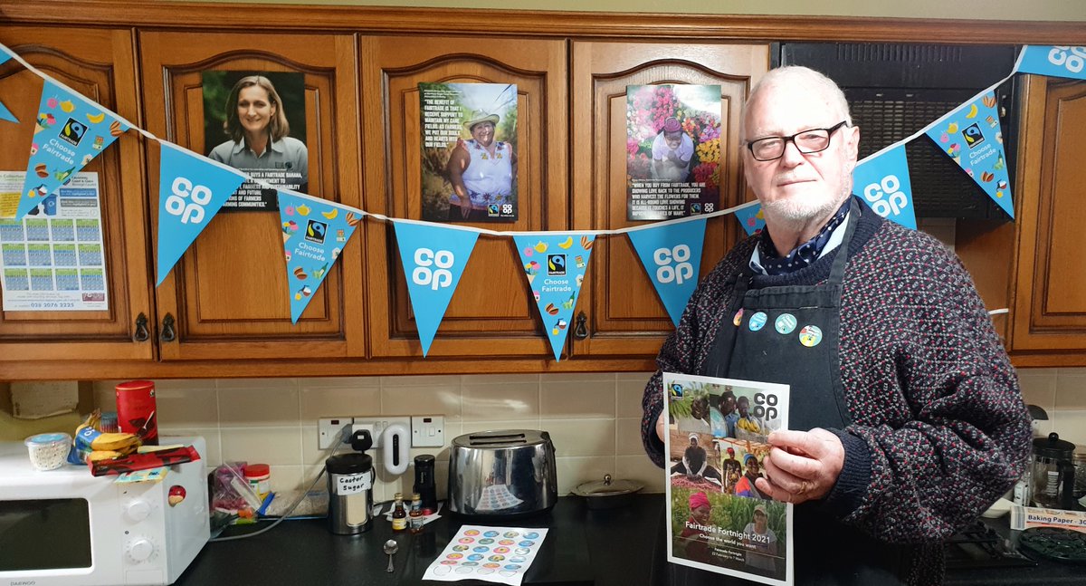 CausewayCouncil's tweet photo. 📢It’s #FairtradeFortnight &amp; our local Fairtrade Steering Group would love to see you at some of the virtual events taking place

The group recently celebrated the renewal of its Fairtrade award so now is a perfect time to find out more 🌍💚
 
👉Visit https://t.co/W3CbKd2uiG https://t.co/s8gjzZbZ6A