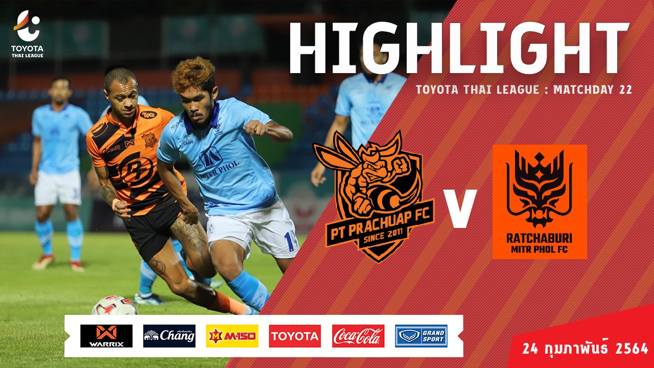 Thaileague On Twitter Highlight Pt Prachuap Fc Ratchaburi Mitr Phol Fc Watch Https T Co M477xsbuaj