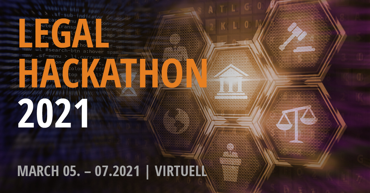 Bald startet unser #virtueller #LegalHackathon2021! Vorab wollen wir unsere Jury vorstellen: Wir freuen uns Astrid Kohlmeier, Hanny Vonderstein, Sina Dörr und Dr. Torsten Lörcher als unsere Jurymitglieder begrüßen zu dürfen. Mehr Infos gibt's hier: tinyurl.com/ywnto3he