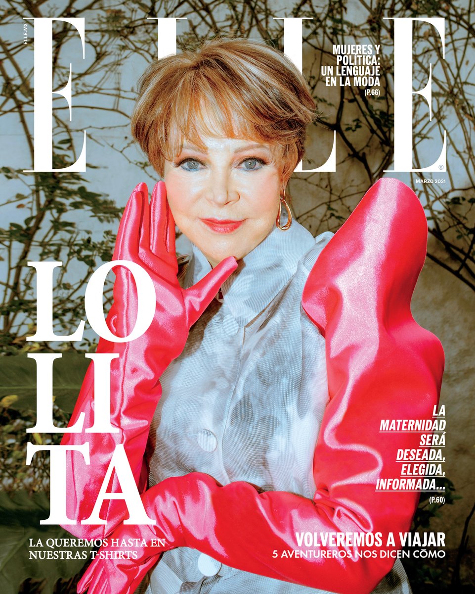 ELLEMexico's tweet photo. En #ELLEmarzo honramos a las mujeres que han abierto el camino para que otras estemos donde estamos,  celebramos a las que han luchado por nuestros derechos, seguridad y nos han dado voz.

En portada, @LolitaAyalaN, la primera mujer en encabezar un noticiero en México. https://t.co/Z4HGv2urMD