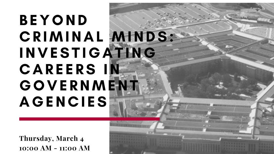ucSTEM's tweet photo. Ever dreamed of working for an agency like the FBI or CIA?  Learn what it is really like to work for a government agency through this virtual career panel! Join us and register below! https://t.co/semuBpwM9D https://t.co/Qosb7TQpxu
