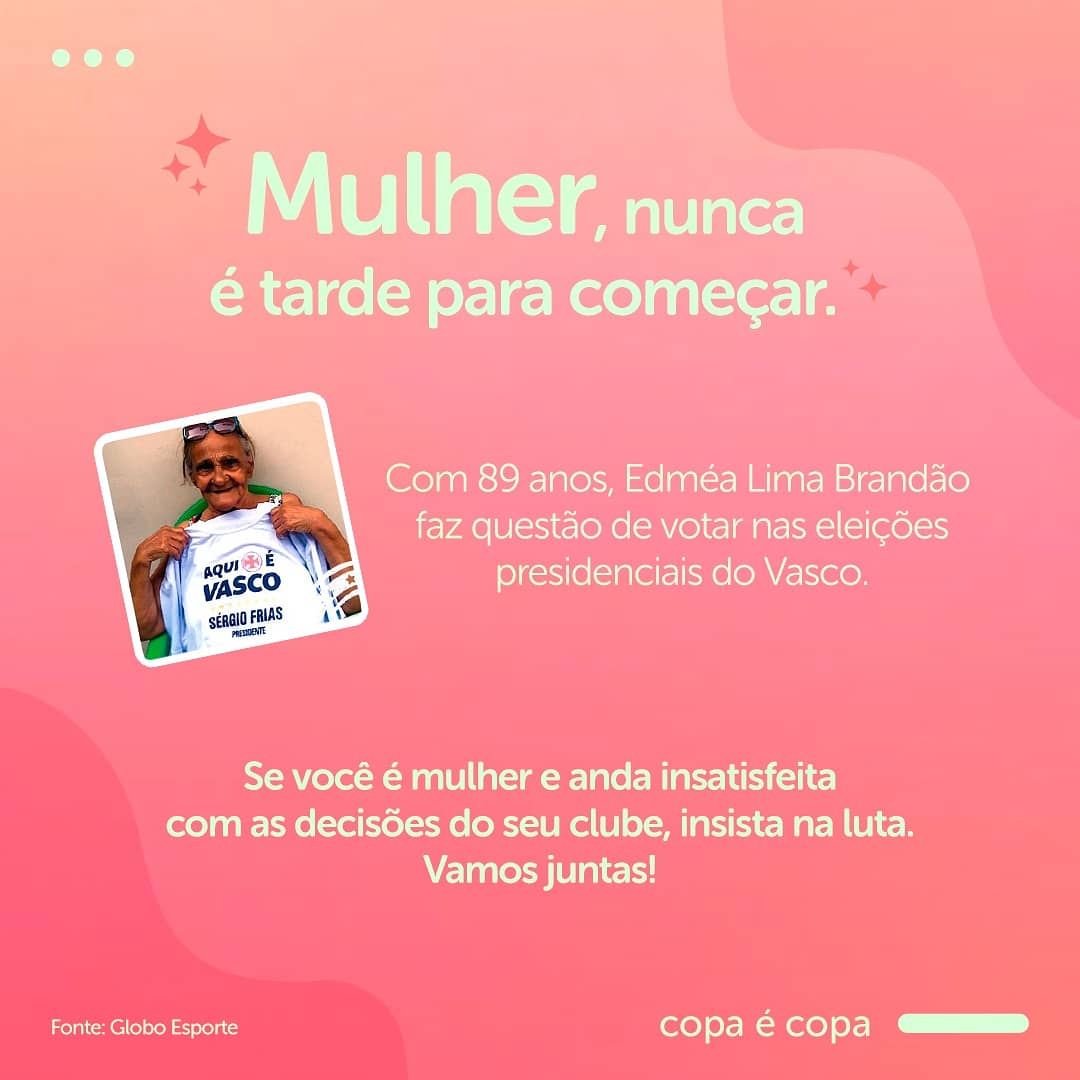 copaecopa's tweet photo. Observe o número de mulheres que participam das decisões do seu time do coração, e incentive que elas não recuem em fazer presença nesses ambientes. https://t.co/0UcnMSwLER
